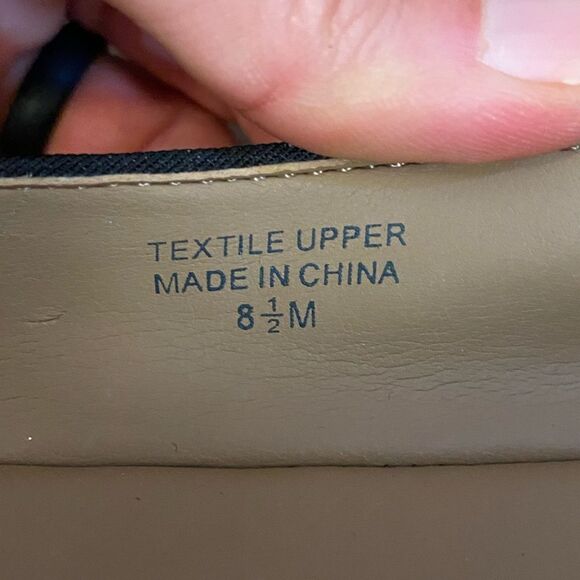 ANN Taylor red and black cheetah animal print silk ballet flats - Picture 4 of 8